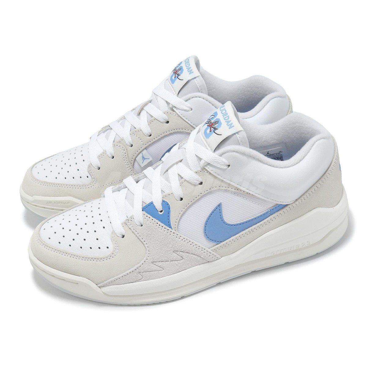 Nike Jordan Stadium 90 White University Blue Men Casual Shoes