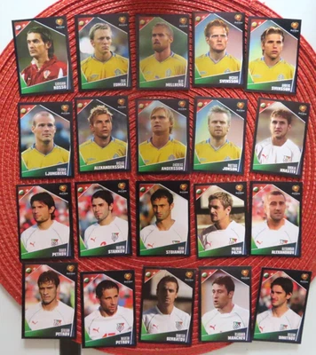 PANINI FOOTBALL LOT DE 20 IMAGES EURO 2004 AUCUN DOUBLE - Photo 1/2