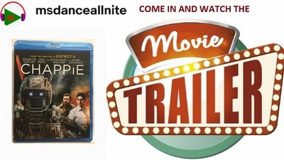 Chappie (Blu-ray, 2015) Hugh Jackman, Sharlto Copley, Sigourney Weaver, NEW!!