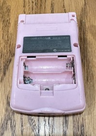 Nintendo Game Boy Color Hello Kitty Pink Edition Tested Works  No Battery Cover