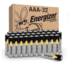 Energizer Alkaline Power AAA Batteries 32 Count Long-Lasting Triple A New Exp 20