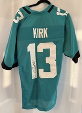 Christian Kirk Autographed Custom Jersey Beckett Authenticated Jaguars