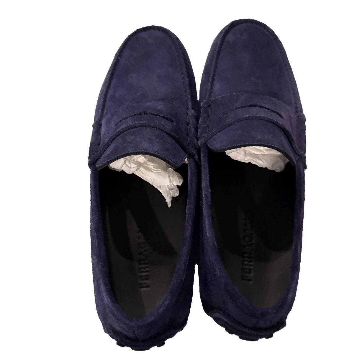 Salvatore Ferragamo スエード ローファー 11 EE Salvatore Ferragamo Suede EE Dress Shoes for Men for sale | eBay