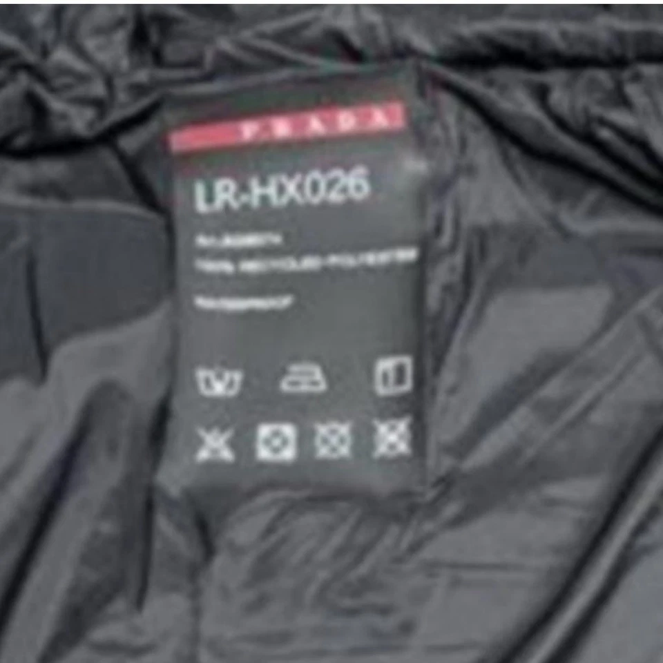 Prada Down Jacket Lr-Hx026 Black S - Image 4 of 4