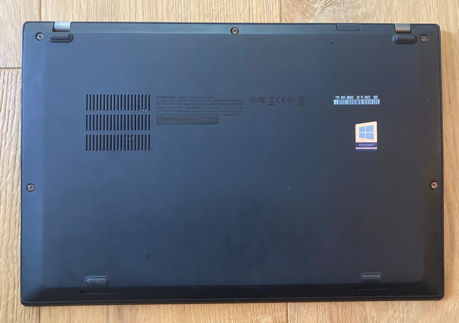 Lenovo ThinkPad X1, 12-Inch Laptop, with Intel Core i7-7500U, Windows 10 Pro