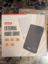 Yotuo Plug And Play USB 3.0 Drop Proof External Hard Drive - Black