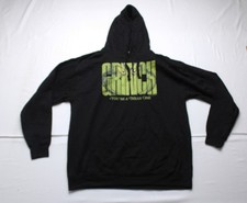 The Grinch Men's You're A Mean One Graphic Lightweight Hoodie EJ3 Black Size XL