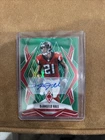 2025 Panini Phoenix Football Green Seismic DeAngelo Hall #54