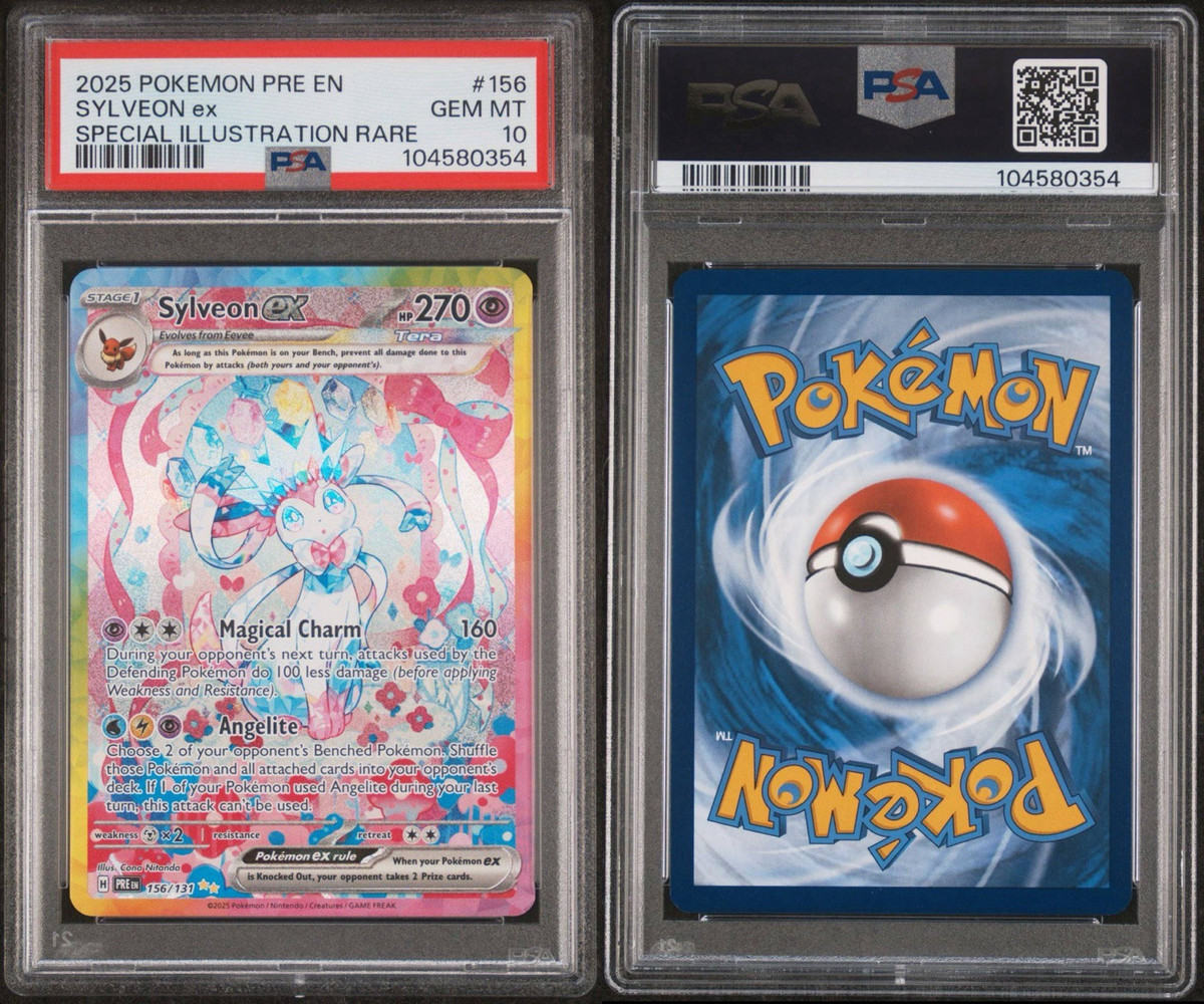 PSA 10 - Sylveon ex 156/131 Sv: Prismatic Evolutions Holo | eBay PSA 10 - Sylveon ex 156/131 Sv: Prismatic Evolutions Holo | eBay