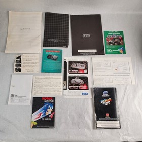 Sega Dreamcast Genesis Saturn Lot Console Game Instruction Manuals Ad Posters