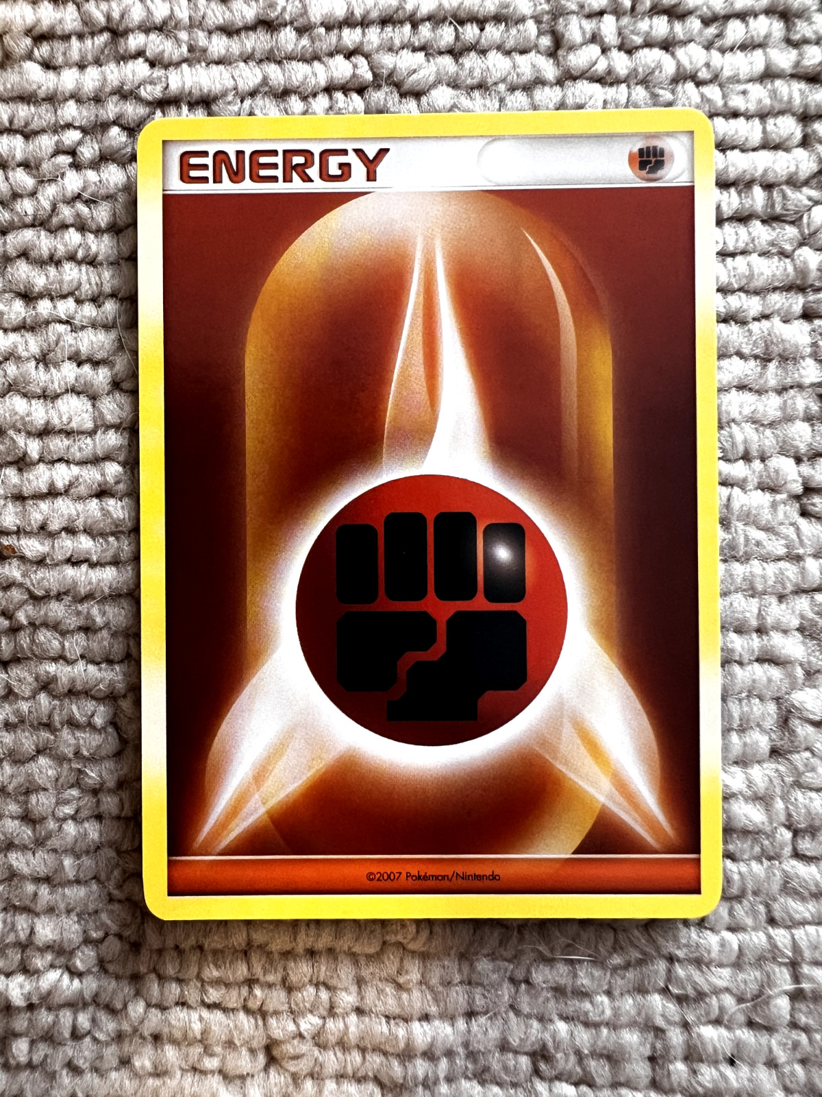 Fighting Energy 128/130 Diamond and Pearl Regular - Pokemon Card