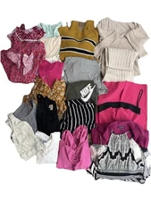 Lot 21 Pcs Girl teen mix Assorted Brands clothing Sz M gently used great names