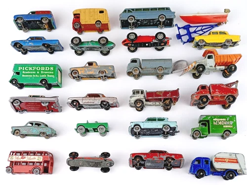 Vintage Matchbox Lesney Toys 1-75 Series Moko Job Lot Trucks / Cars / Trailers