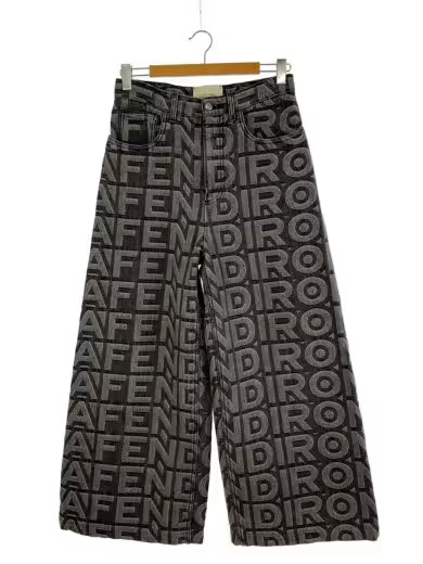 FENDI/22SS/Jeans/Size 40/Cotton/Grey/All-over Print/12CPF-22-3213