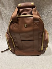 Huggies Signature Pack Diaper Backpack Vegan Leather