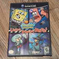 SpongeBob SquarePants: Lights, Camera, Pants! w/ Manual Nintendo GameCube