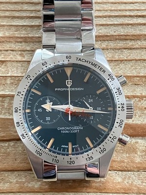 Pagani Design PD 1766 *Quarz * *Chrono* *Speedmaster Hommage Watch* *40mm*