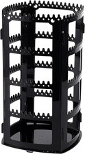 360 Rotating Earring Holder and Jewelry Organizer 4 Tiers Jewelry Rack Display