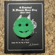 SS Totenkopf H. Himmler Honor Ring 1933-1945/ Signed Don Boyle ww2 WWII