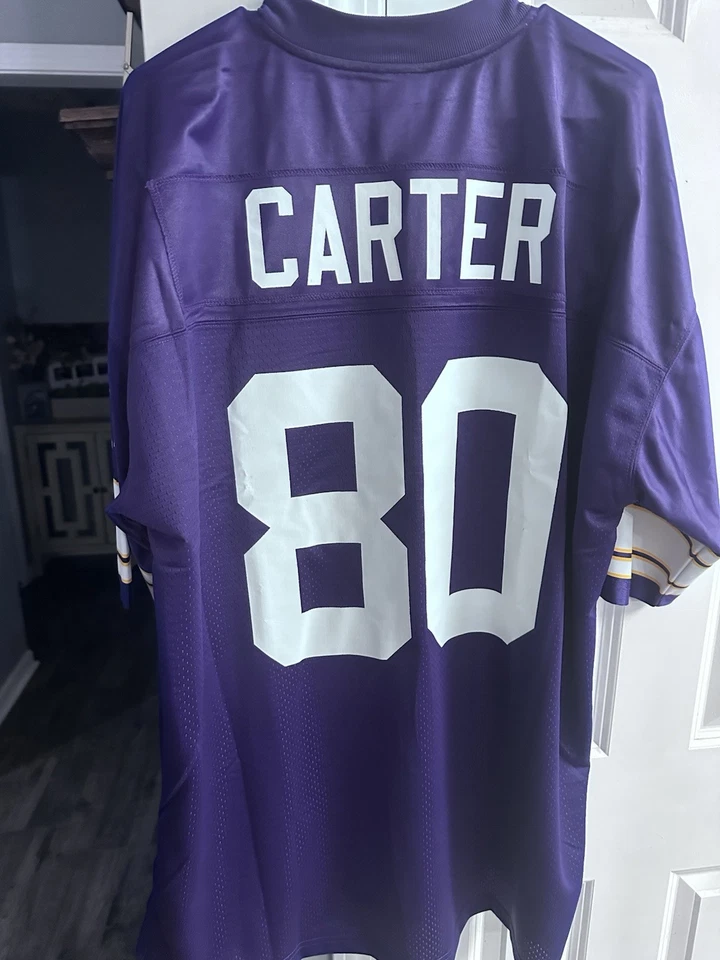 Camiseta de colección Minnesota Vikings Cris Carter Proline nueva con etiquetas talla XL Foto 4 de 4