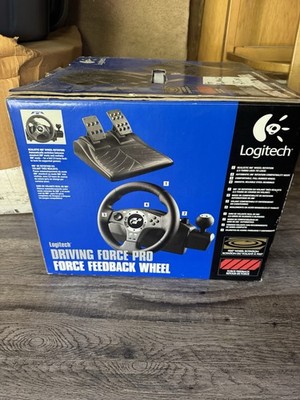 Logitech Driving Force Pro Racing Wheel & Pedals Force Feedback for PS2