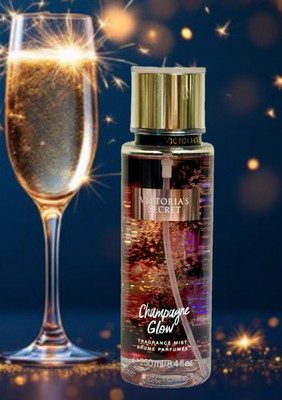 NEW Victoria's Secret CHAMPAGNE GLOW Fragrance Mist shine on party girl!