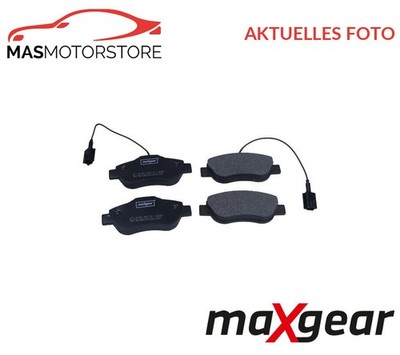 SATZ BREMSBELÄGE BREMSKLÖTZE VORNE MAXGEAR 19-3673 A FÜR FORD KA 1.3 TDCI