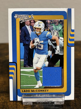 Panini 2025 Donruss Threads Ladd McConkey Memorabilia Insert #DTH-LMY