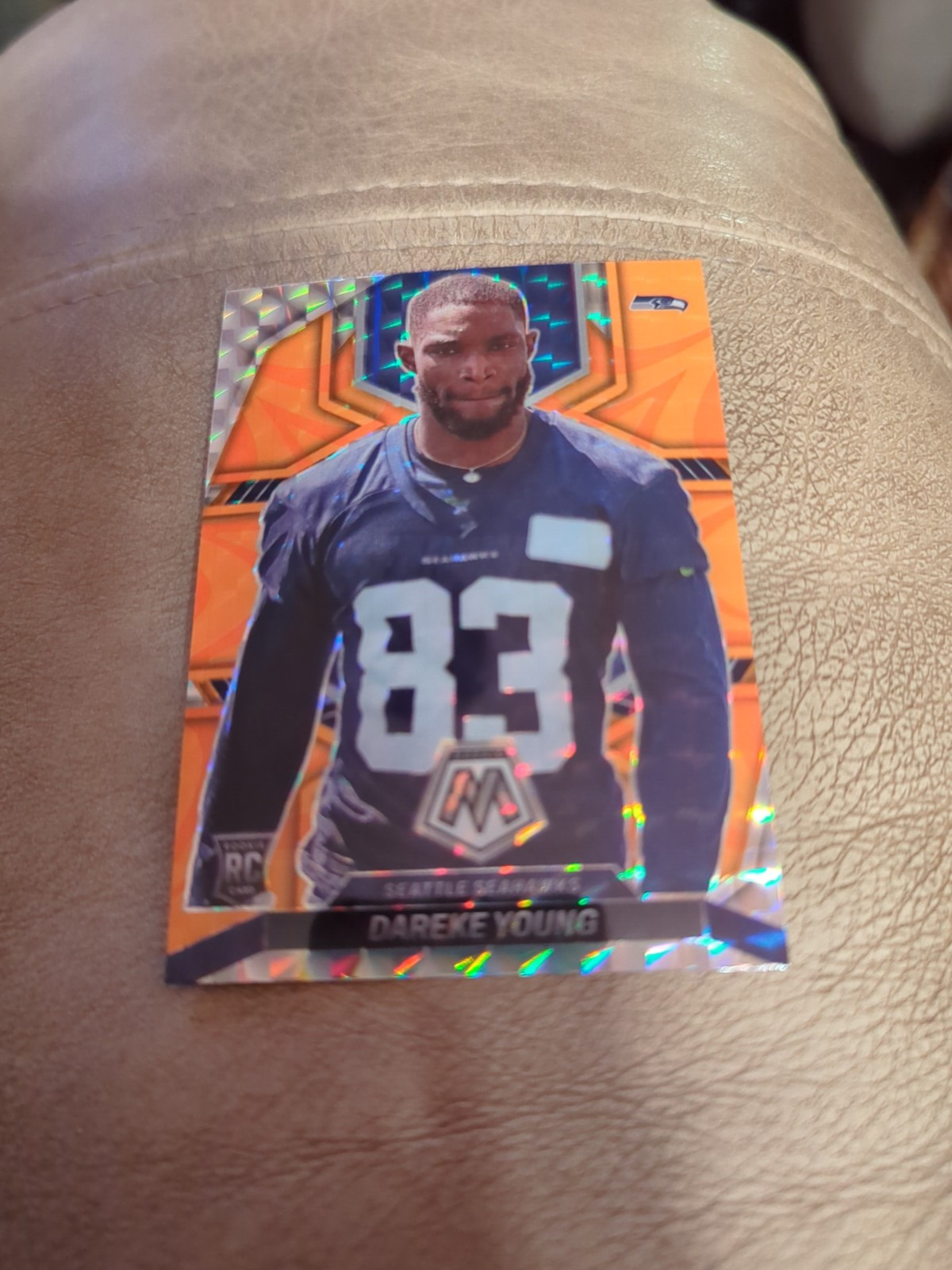Dareke Young Panini Mosaic #349 Reactive Orange