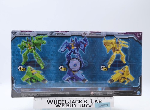 Acid Storm Ion Storm Nova Storm Transformers Siege WFC Hasbro 3-Pk NEW SEALED - Picture 3 of 6