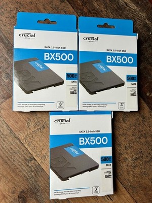 Crucial BX500 500GB, 2.5'', SATA 6Gb/s (CT500BX500SSD1)