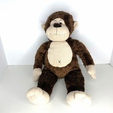 Peluche Build A Bear Workshop mono marrón 18” pulgadas animal de peluche con sonidos PROBADO