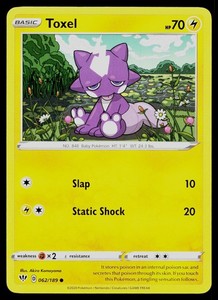 Toxel 062/189 Darkness Ablaze Common