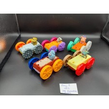 1997 McDonald's 5 Car Lot 101 Dalmatians Happy Meal Toys