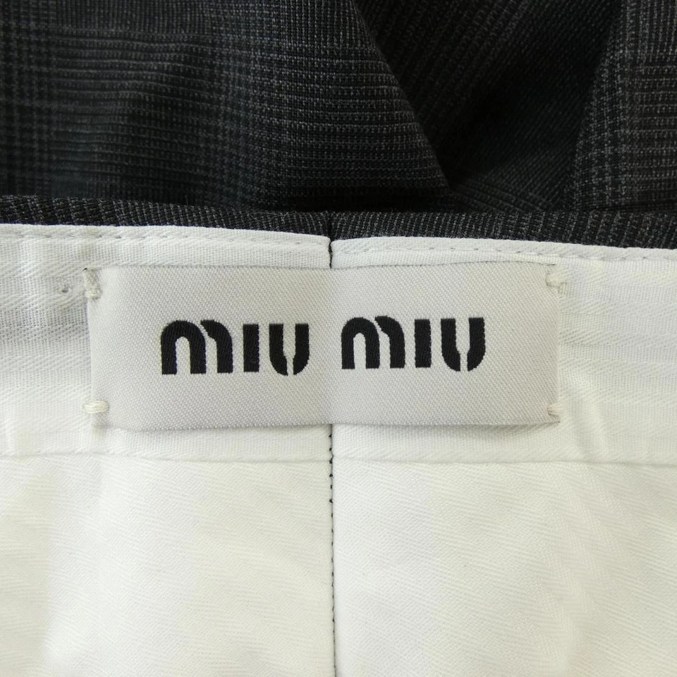 Authentic MIU MIU DNA971 SOOO 17AG pants #241-003-979-3336 - Image 4 of 4