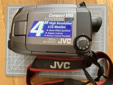 JVC GR-AXM80U VHS-C Camcorder tested Haze On Lens