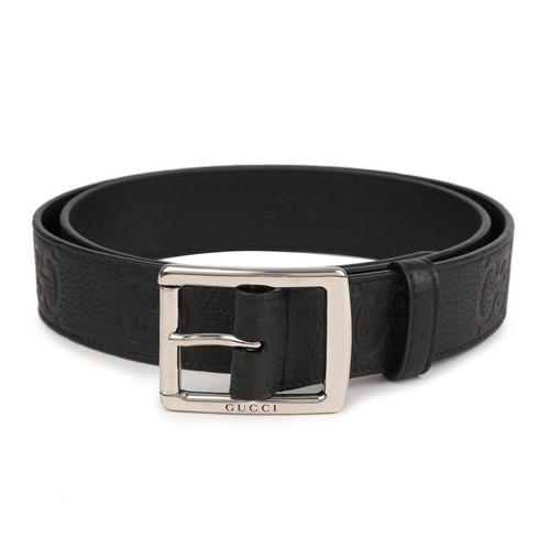 Gucci Rubber Leather Belt 145899773