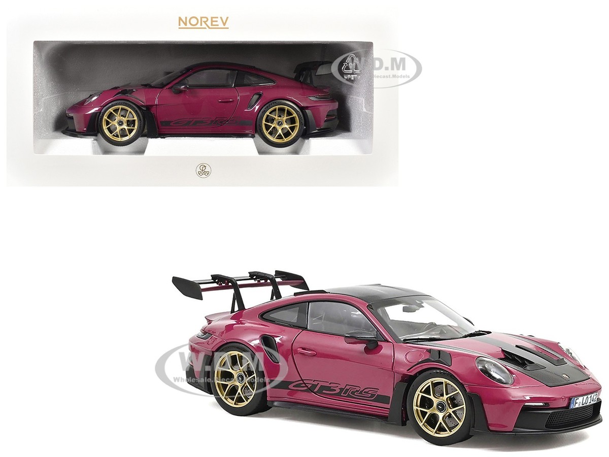 2022 PORSCHE 911 GT3 RS WEISSACH PACK RUBY STAR RED 1/18 DIECAST