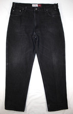Vintage Levi's Jeans Men's 40x32 Loose Fit 545 Brown Tab USA Made 90s Black Wash