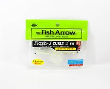 Fish Arrow Soft Bait Flash J Curly SW 2 Inch 5 Pack Per Pack #L145 (3258)
