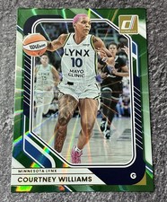COURTNEY WILLIAMS 2026 Donruss WNBA #50 Green Laser /399