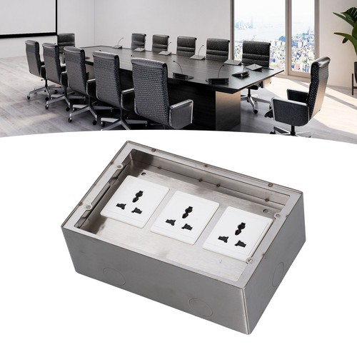 Embedded Socket Box Strong Flexibility 3 Outlets AC250V Recessed Power Socket - Photo 9/12