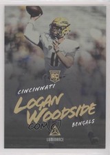 2018 Panini Luminance Rookie Gold Luminance Logan Woodside #161 0q3