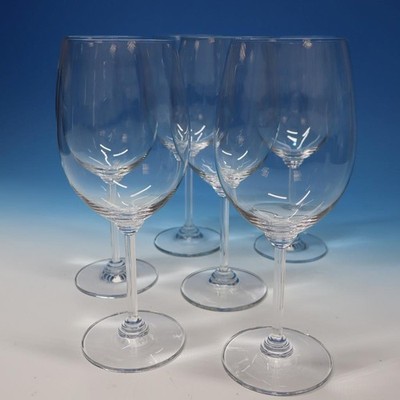 Signed Riedel Crystal - Set of Six Wine Glasses - Cabernet Pattern 9 3/8 inches