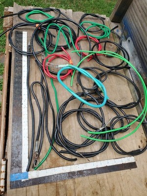 Mixed Lot Power Wire 8 Lbs Stranded Copper Insulated THHN THWN 8,6,2 Awg 1-3'pcs