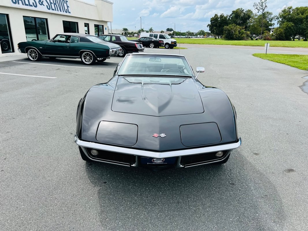 1968 Black Chevrolet Corvette   | C3 Corvette Photo 10