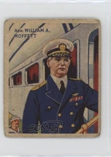 1933 National Chicle Sky Birds R136 Series of 48 Admiral Wm A Moffett #44 0d08