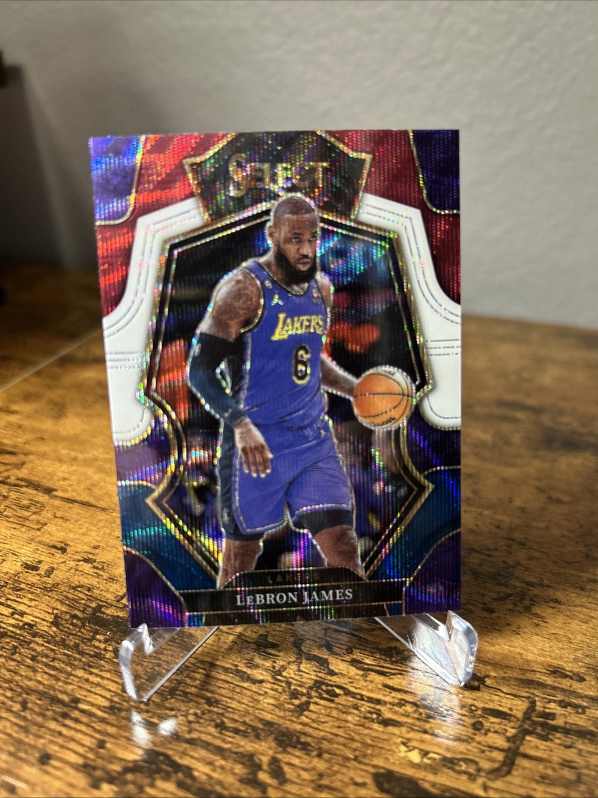 2022-23 Panini Select Tri Color Prizm LeBron James #126