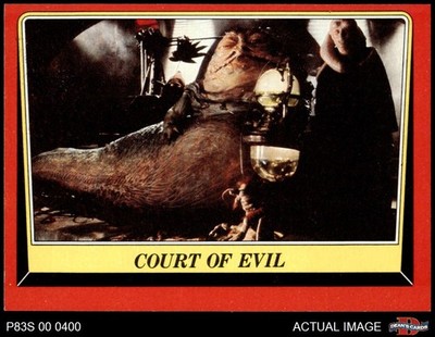 1983 Topps Star Wars Return the Jedi #13 Court of Evil 6 - EX/MT