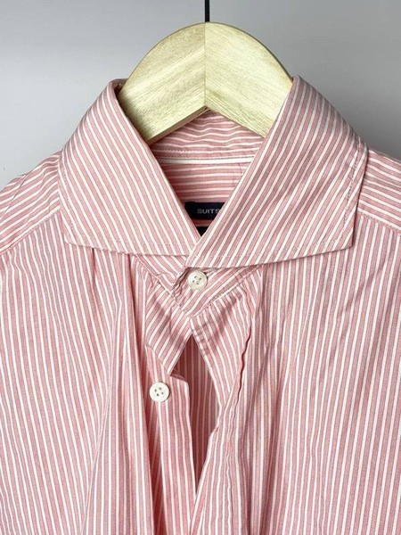 Men Suitsupply Shirt Multicolor Cotton 34 / XS /